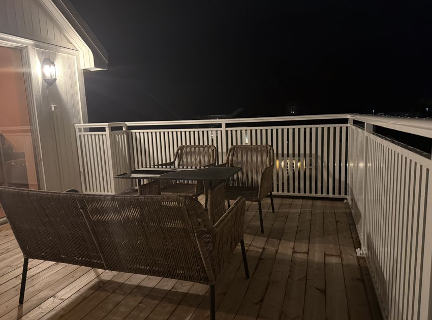 Staket för balkong - underhållsfritt